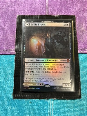 Eddie Brock/ Venom, Lethal Pro FOIL 0055 NM MtG Magic Gathering Marvel SpiderMan