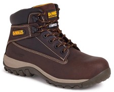 DeWalt Hammer S1P brown nubuck composite toe-cap/midsole safety work boot