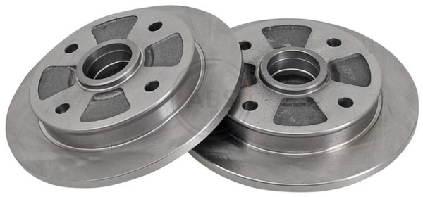 2X A.B.S. Bremsscheibe 16675 FüR CP 626 Mazda Premacy GF 5 Hatchback Van Station-image