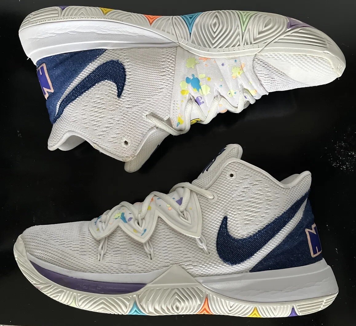NIKE Kyrie 5 'Have A Nike Day' UK size 8.5 AO2918-101 | eBay UK