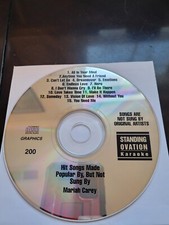 200 MARIAH CAREY HITS STANDING OVATION KARAOKE DISC