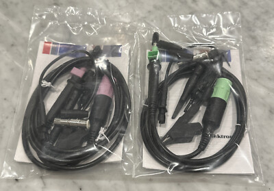 (2) Tektronix THP0301 Passive Voltage Probe 300 MHz, 10X Option: G & Option: M