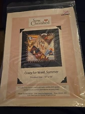 Sew Cherished Crazy For Wool-Winter, Spring, Summer, and Fall Pattern, Guides