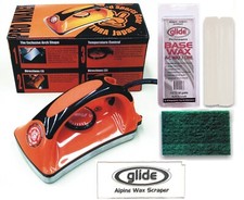 Ski-Snowboard Vitora Pro Hot Waxing Iron & Base Wax Kit + Guide, great gift!