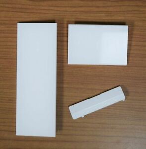 3 NEW WHITE Replacement Door Slot Cover Lid Set for Nintendo Wii Console System