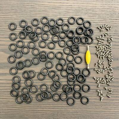 200 O-Rings Waist Bands + 200 Screws For GI Joe 3.75