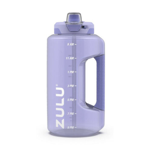 64oz Half Gallon Water Jug BPA Free Impact-Resistant With Hydration Markers - Picture 2 of 2