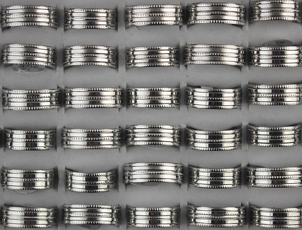 60pcs Wholesale Lots Newest Stainless Steel Jewellery Mens Gifts