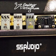 Guitar Pedal SSAUDIO Stomp Box Set Distortion Overdrive Chorus Delay 4type Combo