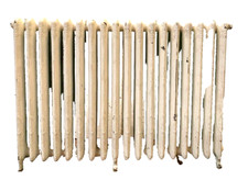 Radiateur sur pied en fonte de fer Décor Art Déco XX siècle