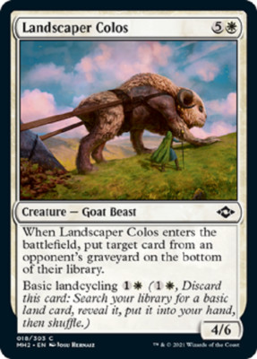 X4 LANDSCAPER COLOS (ONE IS FOIL!) *MODERN HORIZONS 2*