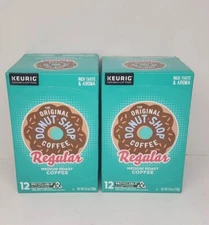 The Original Donut Shop Coffee Regular Keurig 12 K-Cup Pods EXP 08/22/25