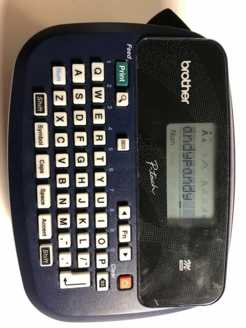 p touch handheld label maker