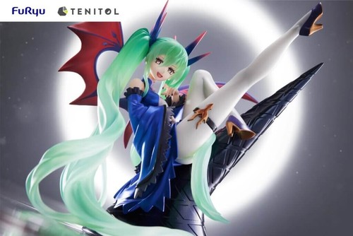 FuRyu TENITOL Hatsune Miku Dark Figure Statue INSTOCK - Picture 6 of 13