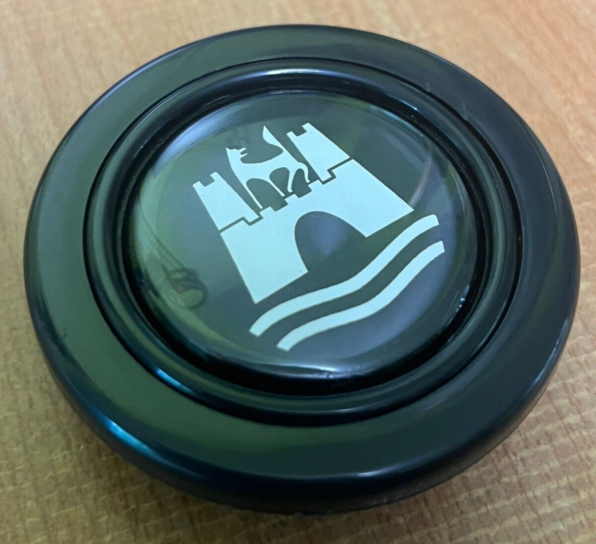 Volkswagen VW Wolfsburg Horn Button for Sparco Momo Nardi After
