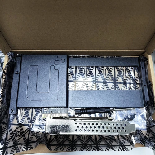 Intel P5801X 400GB SSDPFR1Q400GBF1 NVMe M.2 SSD Free E1.S to PCIe 5.0 Riser Card - Picture 4 of 4
