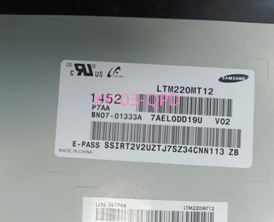 1PCS for Samsung LTM220MT12 LCD Screen Display Panel Kw Freight Free
