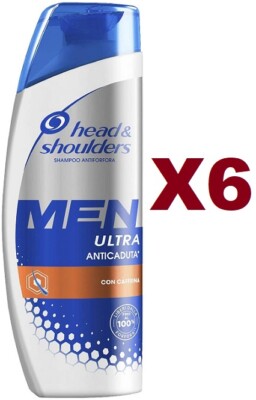 6PCS HEAD & SHOULDERS MEN ULTRA FALL ANTI DANDRUFF SHAMPOO 225ML 