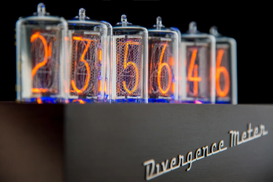 Z5660 NIXIE Tubes Clock Musical RGB Divergence Meter (as IN-18) FREE delivery 3D - Image 4 of 4