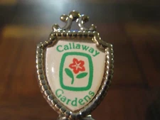 Vintage CALLAWAY GARDENS Collectible Souvenir Miniature Spoon 