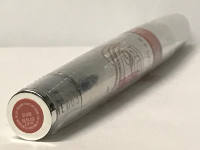 2 tubes Maybelline Shine Seduction Glossy Lip Color .08 fl oz GO BARE