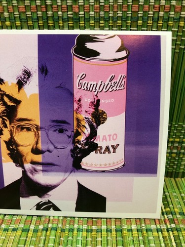 Mr. Brainwash Postkarte Druck 6x4 Andy Warhol Campbells Tomate Spraydose Graffiti - Bild 4 von 7