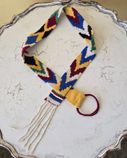 Vintage Mexican or Native American Handwoven Belt