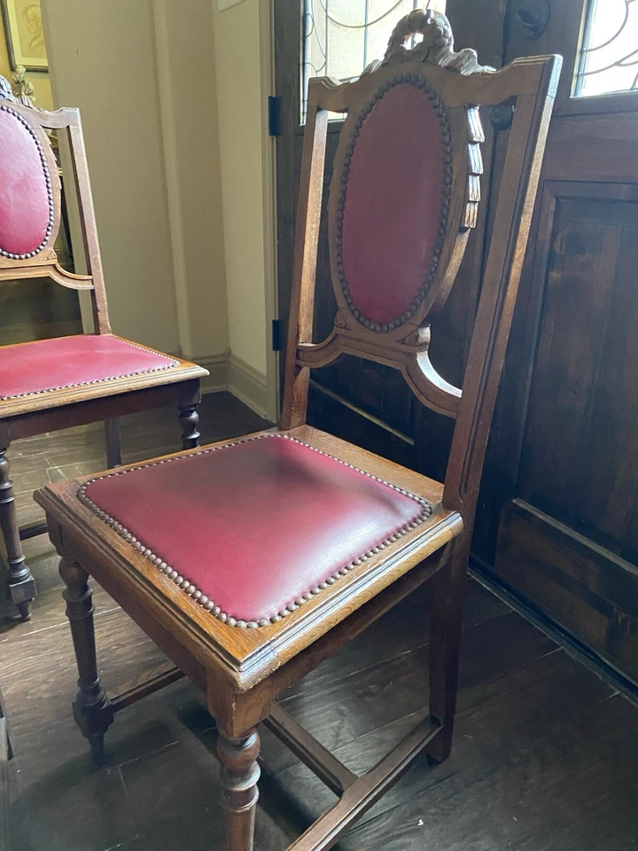 Louis XVI Dining Chairs, Set Of 6 - Image 3 of 4