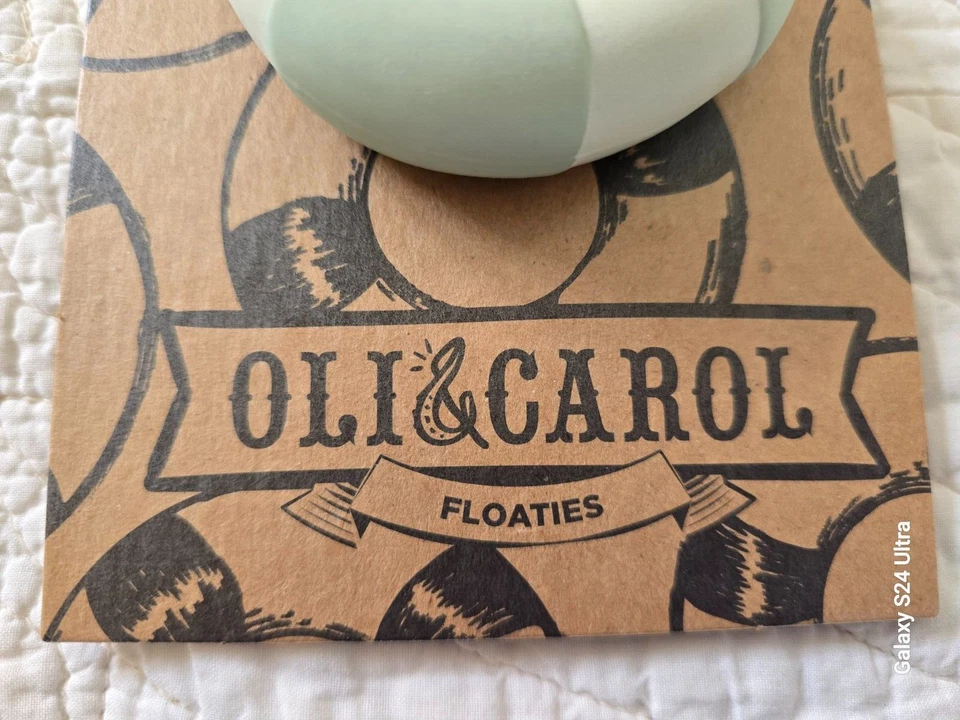 NEW Oli & Carol Duck Baby Toy & Teether Natural Rubber Flo The Floatie - Image 4 of 4