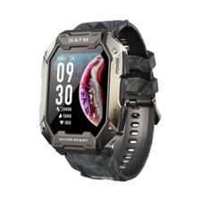 Waterproof Smart Watch - Military Tactical Men's Wristwatch Fitness Tracker