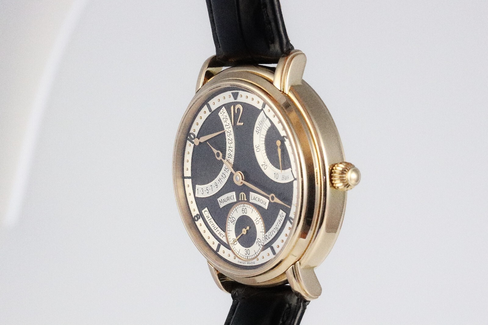 Bild 8 - Maurice Lacroix Masterpiece Calendrier Retrograde 18k Rosegold Dif AVS18105 X