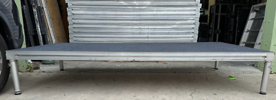 Smart Stage SD4X8H-C Stage Deck 4' x 8' (Silver) W/Carpeted