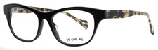 SORA Ava C3 Black Womens Semi Cat Eye Full Rim Eyeglasses 50-17-138 B:38