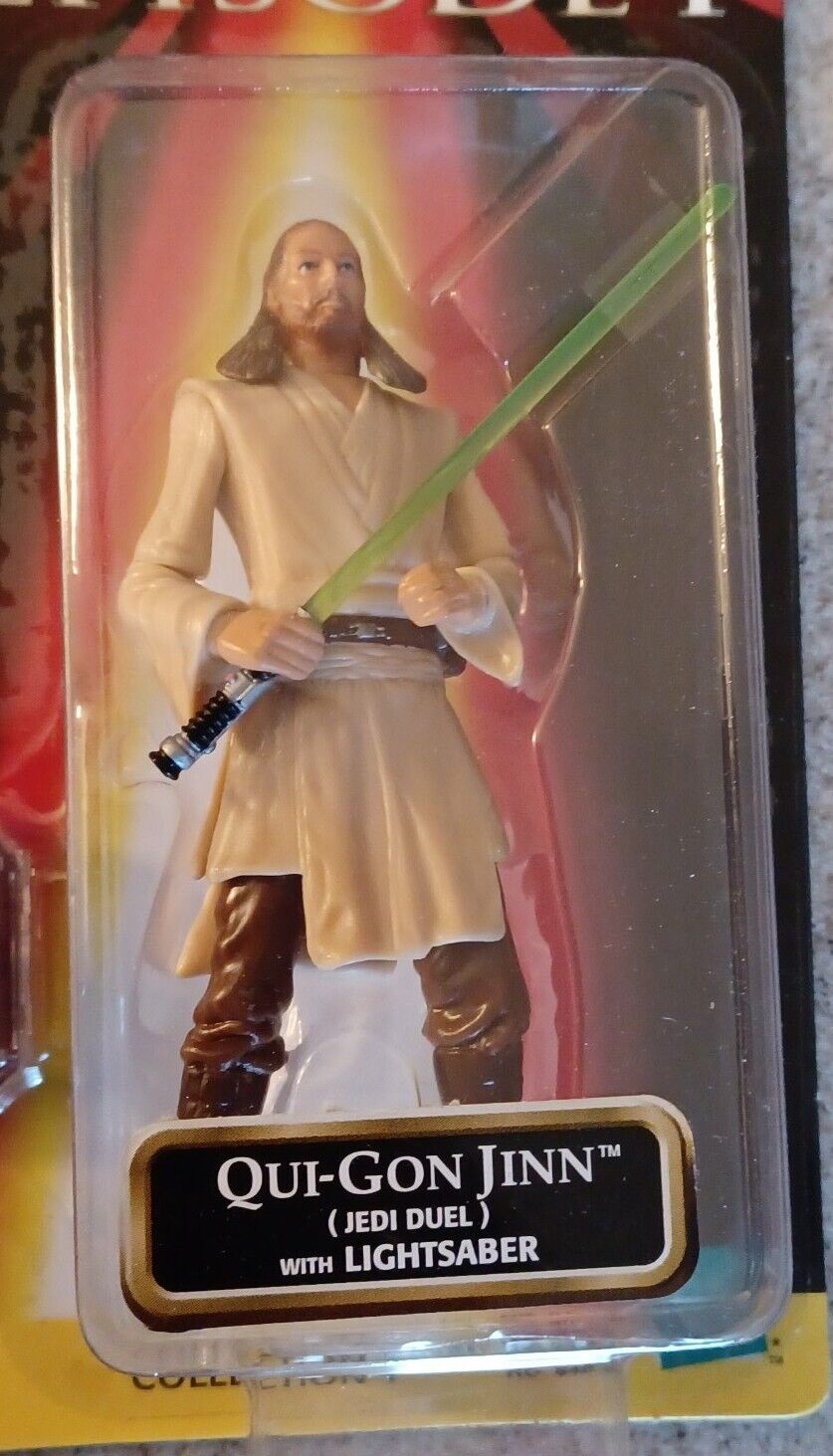 Hasbro Star Wars: Episode 1 Qui-Gon Jinn Jedi Duel Action Figure  76281840727