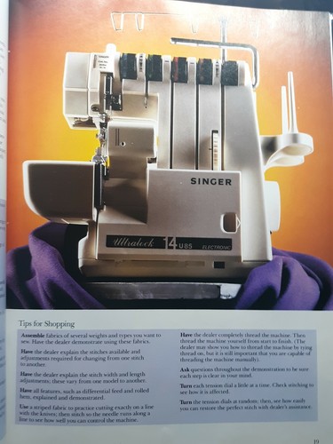 Nähen mit Overlock (Singer Nähen Referenz Bibliothek) von Cy Decosse - Bild 6 von 11