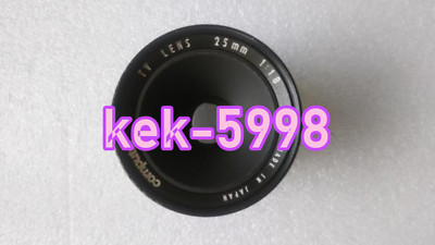 1PC Gebraucht Computar TV LENS 25MM 1：1.8 #YX