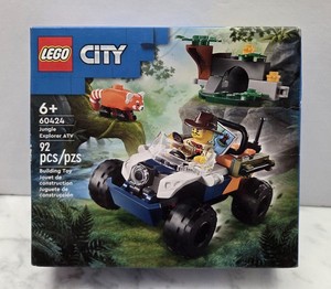 Retired, Factory Sealed LEGO CITY: Jungle Explorer ATV 60424