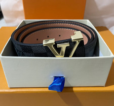 Men's Belt Very High-Quality With Gold Buckle