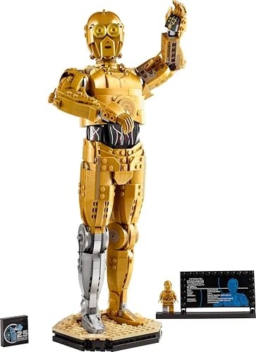 LEGO Star Wars C-3PO 75398 1138 piezas figura construible 25 aniversario adul... - Imagen 4 de 4