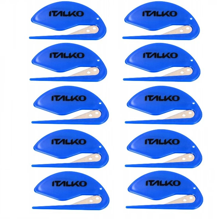 ITALKO 10x Folienschneider Abdeckfolie Folienmesser Stretchfolie Vinylfolie mit Magnet