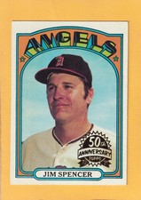 2021 Topps Heritage 1972 Topps Baseball Original Buybacks #419 Jim Spencer VG/EX
