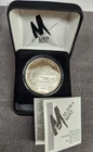 1997 Alaska Aviation / State Seal  1 Oz .999 Silver Proof Round in Case