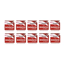 Dorco Stainless Steel Single Edge Razor Blades 100ct - Red - 10 Pack