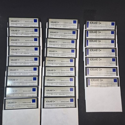 Borland C++ 3.0 Resource Workshop ObjectVision Vintage Disquetes 5.25