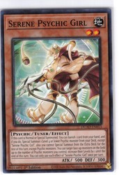 Serene Psychic Girl DUAD-EN013 Duelist's Advance 1st Edition Common