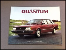 1984 Volkswagen Quantum 14-page Vintage Sales Brochure Catalog - Wagon 1984 Volkswagen Quantum 14-page Vintage Sales Brochure Catalog - Wagon