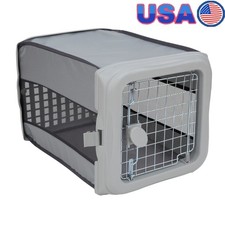 Collapsible Pop-up Dog Kennel Portable Travel Crate Ventilated Dog Carrier New