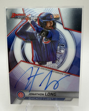 Jonathan Long - 2025 Bowman's Best Of 2025 Autographs - Chicago Cubs