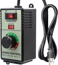 AC Motor Variable Speed Controller 120V 15A 4000W with Overload Protection Switc