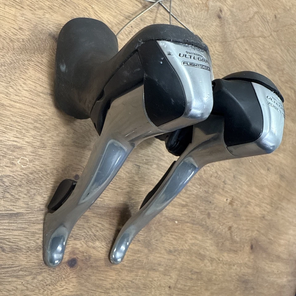 Shimano Ultegra ST-6600 2x10 Speed Road Shifter Set - Image 2 of 4